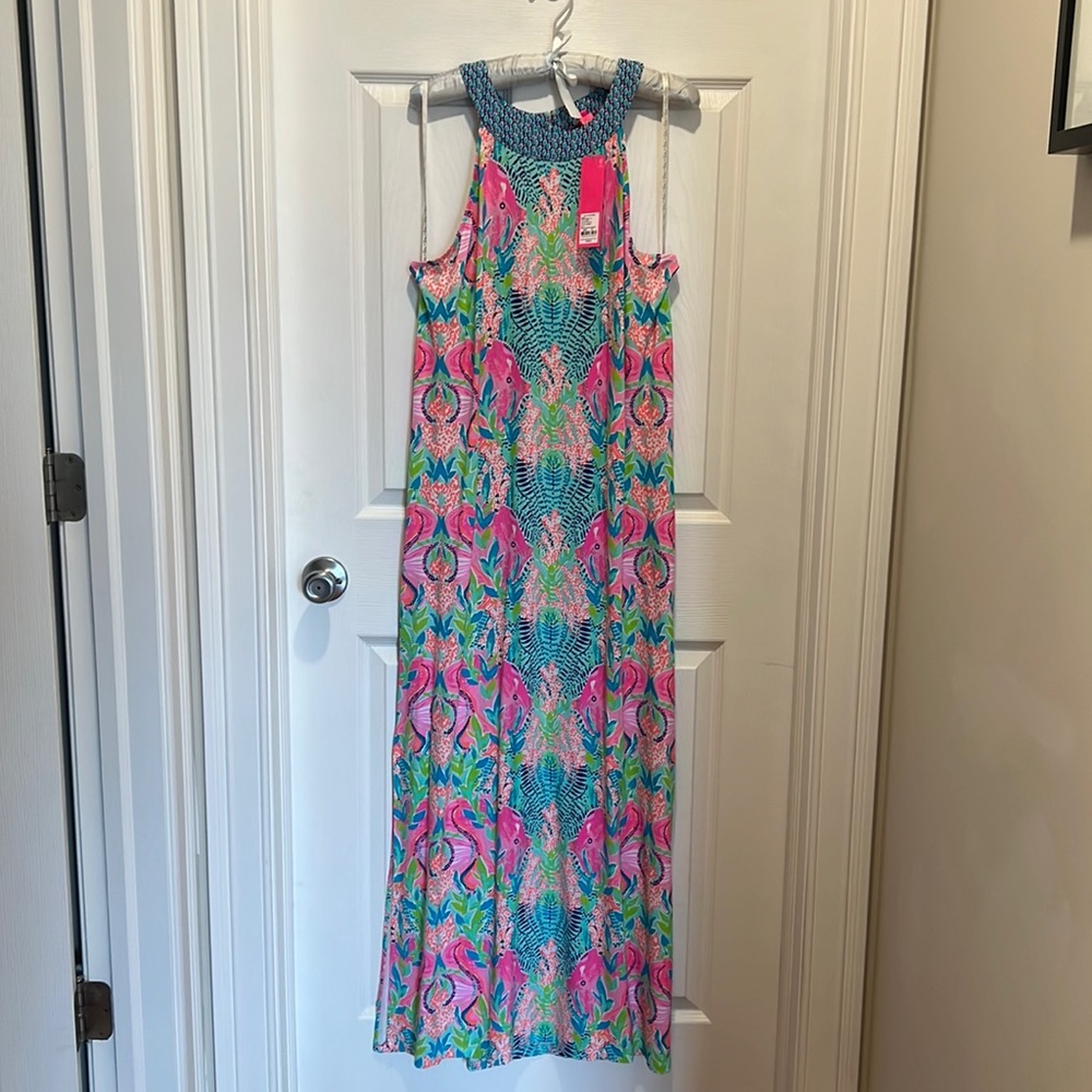 NWT Lilly Pulitzer Maxi Dress with Belt
